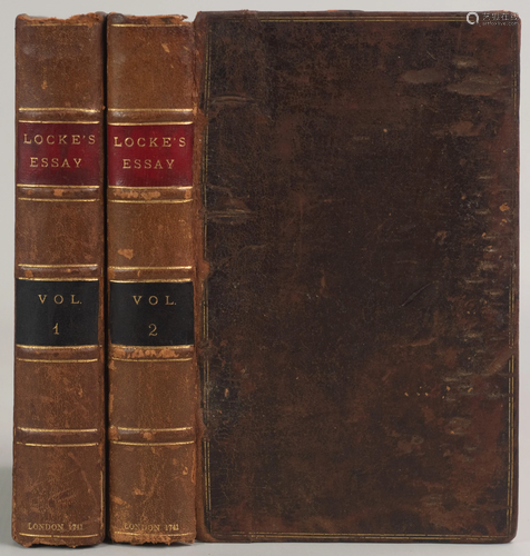 John Locke 1741, signed Francis Hopkinson …