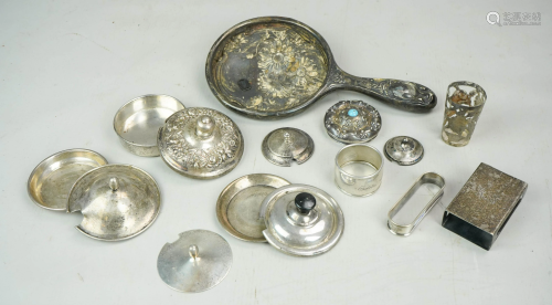 Lot of Sterling Silver Pieces, 9.075 TO
