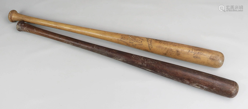 (2) Vintage Wood Bats