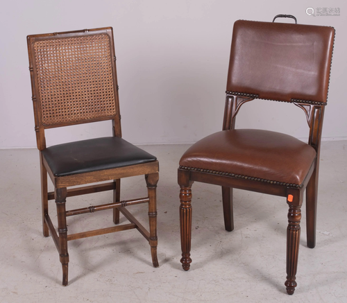 (2) Decorative side chairs