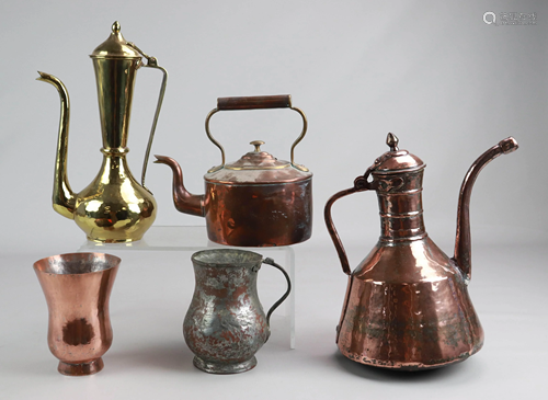 (5) Copper and Brass Vessels