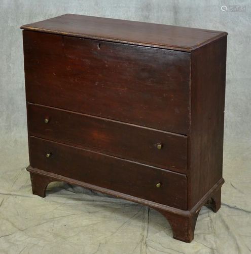 Pine New England blanket chest