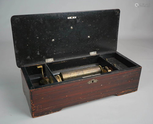 Swiss Cylinder Music Box, 6