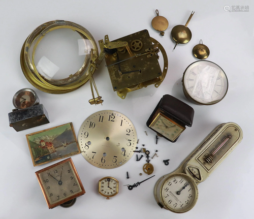 (8) Clocks & Clock Parts