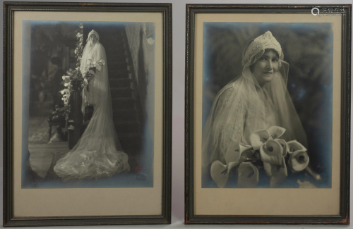 (2) Photograph Portraits of Mae T. Sulliva…