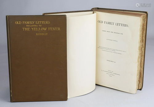 Biddle Family Letters, Yellow Fever (Limited 1 of …