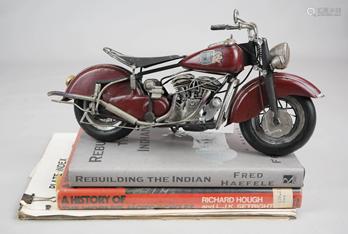 1950's Indian Chief Motorcycle Model