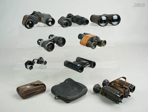 (8) Pair Binoculars