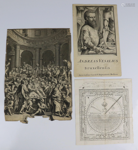 (4) 18th C Engravings