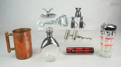 Mid Century Barware Grouping