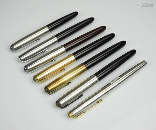 (7) Parker Pens