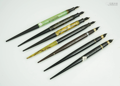 (7) Desk Fountain Pens