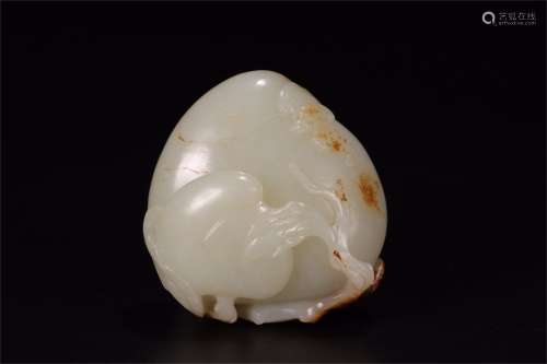 A Chinese Carved Jade Ornament