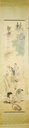 A Chinese Figures Painting