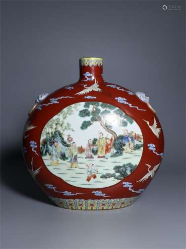 A Chinese Painted Enamel Porcelain