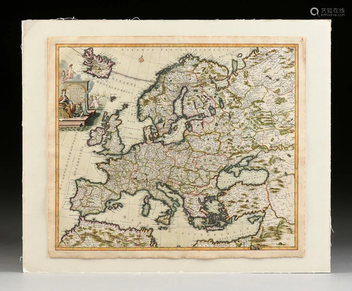 AN ANTIQUE MAP, 