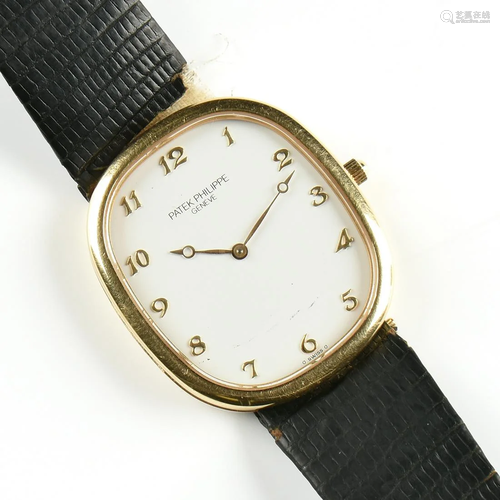 A PATEK PHILIPPE 18K YELLOW GOLD 