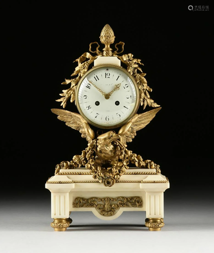 A LOUIS XVI STYLE ORMOLU MOUNTED WHI…