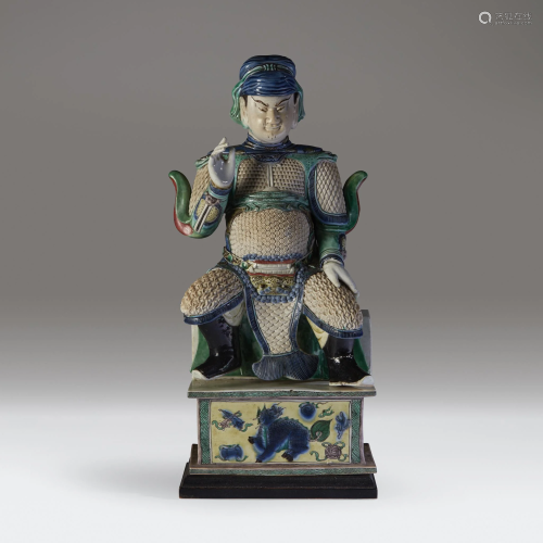 A finely modelled and decorated Chinese fa…