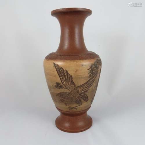 Yixing Zisha Vase