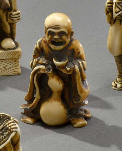 **JAPON Epoque MEIJI (1868 1912) Netsuke en ivoire…