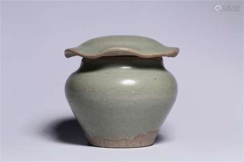 A Chinese Longquan-Type Glazed Porcelain Jar