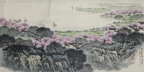 CHINESE LANDSCAPE PAINTING O…