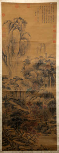 Chinese Landscape Painting - Wang Shimin