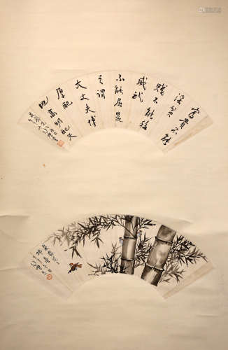 Chinese Fan Painting - Xu Beihong