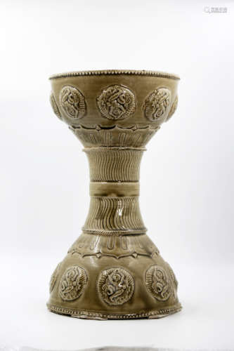 Chinese Xiangzhou Kiln Porcelain Waist Drum