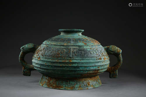 Chinese Western Zhou Period Bronze Vessel