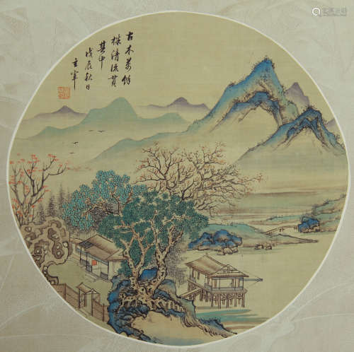 CHINESE PAINTING OF MOUNTAIN VIEWS