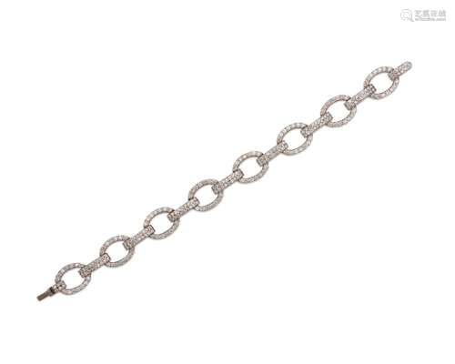 18K Gold and Diamond Bracelet