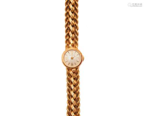 CARTIER 18K Gold Wristwatch