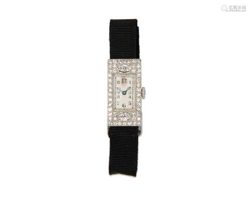 14K Gold and Diamond Wristwatch