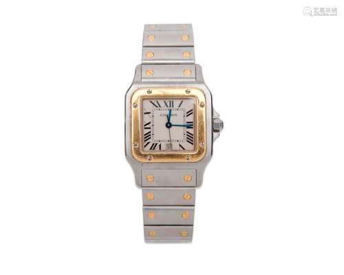 CARTIER Stainless Steel and 18K Gold 