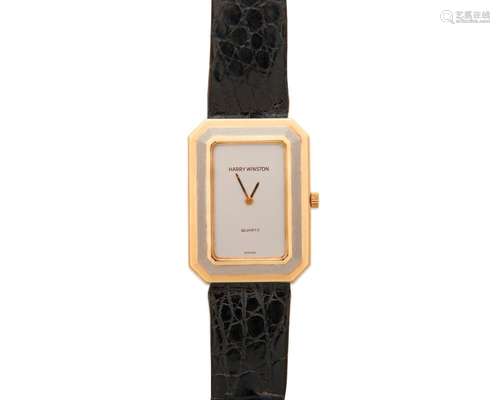 HARRY WINSTON 18K Gold Wristwatch