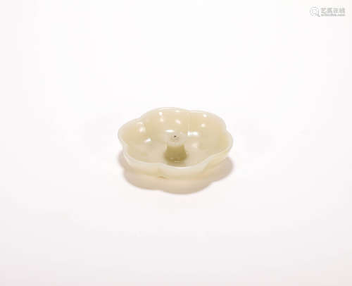 HeTian Jade Incense Inserted from Qing