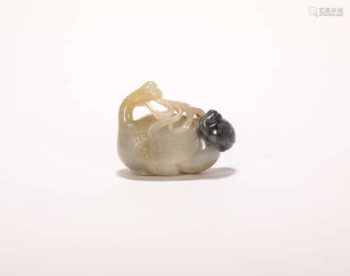 HeTian Jade of Goose from Qing