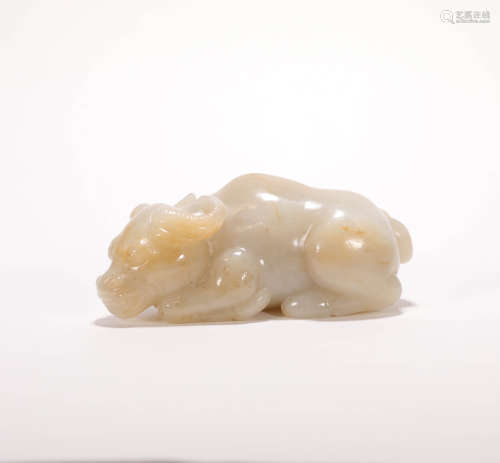 HeTian Jade of Ox from Qing