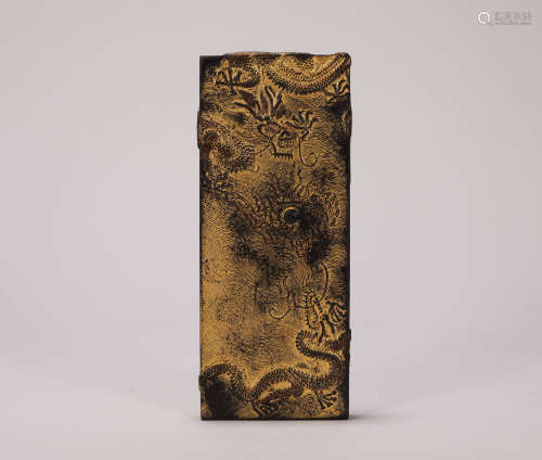 treasured scroll of calligraphy from Qing