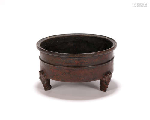 Three Footed Censer from Ming
