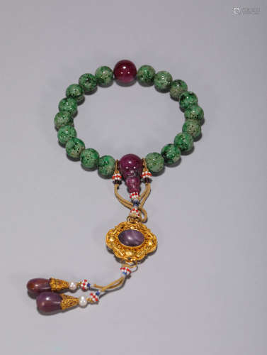 Eighteen Beads from Qing