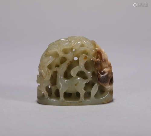 HeTian Jade Censere top from Qing