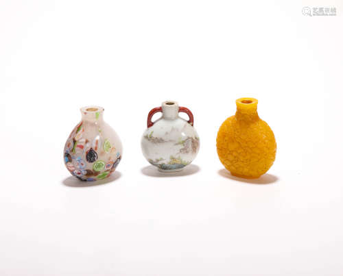 A set of Snuff Bottle from Qing