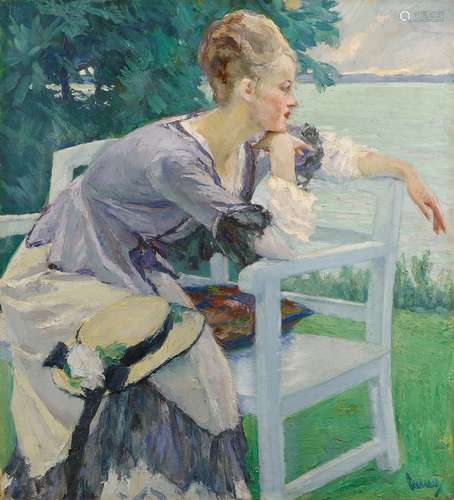 Edward CucuelTräumerei (Damenbildnis)