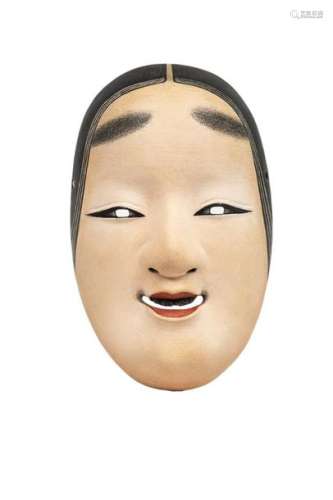 MASK OF THE THEATER NOH WITH THE EFFIGY OF KO OMOT…