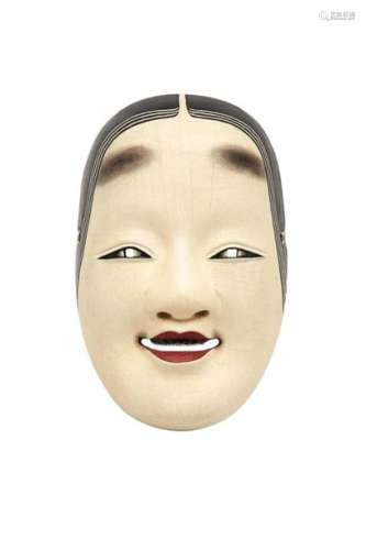 MASK OF THE THEATER NOH WITH THE EFFIGY OF KO OMOT…