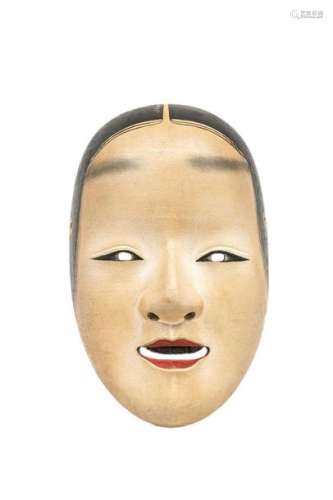 MASK OF THE NOH THEATER IN THE EFFIGY OF WAKAONA \n…