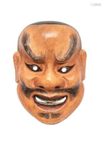 NOH THEATRE MASK WITH ONRYO (GHOSTS AND SPIRITS) A…